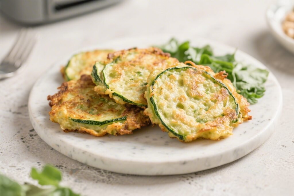 Healthy Air Fryer Zucchini Fritters