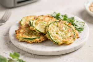 Healthy Air Fryer Zucchini Fritters