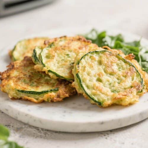 Healthy Air Fryer Zucchini Fritters