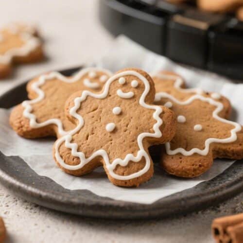Air Fryer Gingerbread Cookies