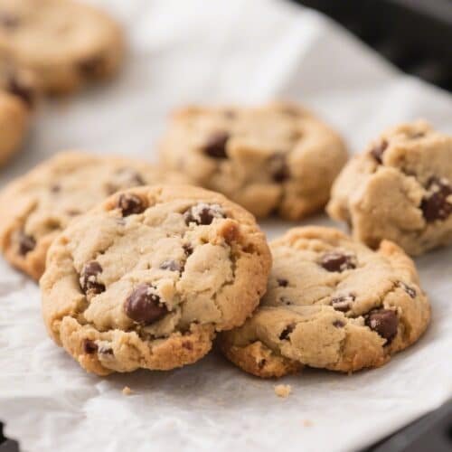 Air Fryer Frozen Cookie Dough Cookies
