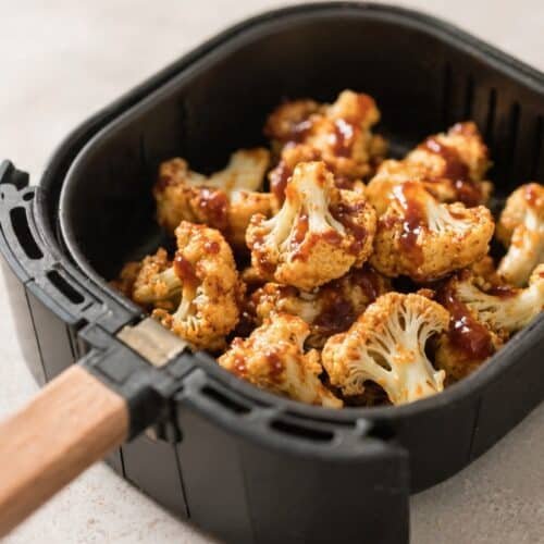 Air Fryer BBQ Cauliflower Bites