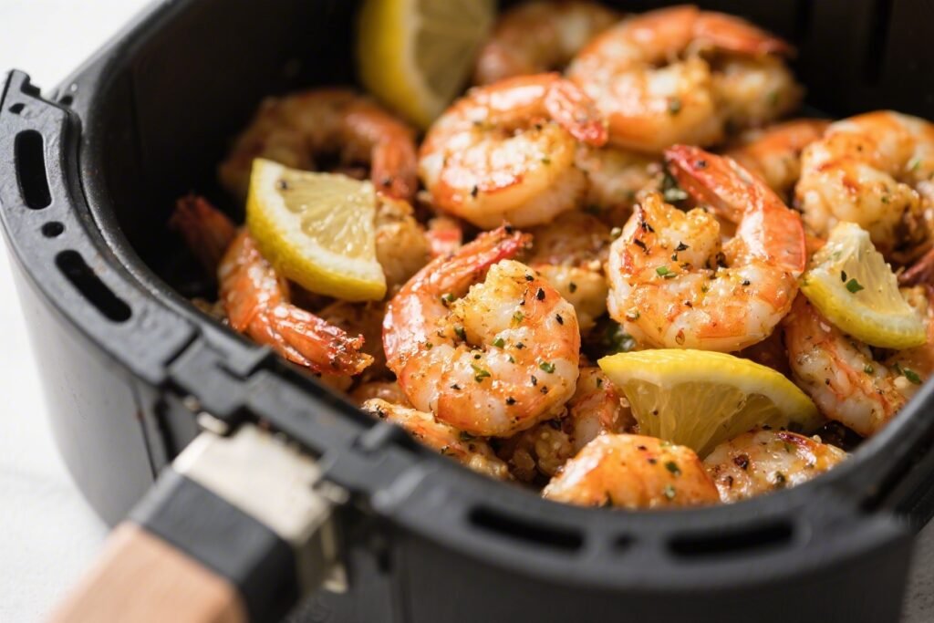 Lemon Pepper Shrimp in the Air Fryer