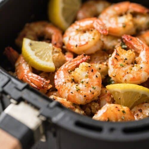 Lemon Pepper Shrimp in the Air Fryer