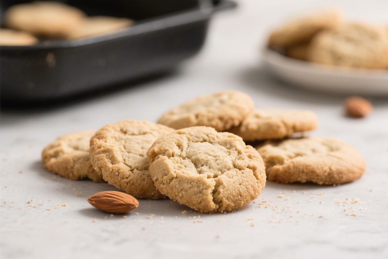 Air Fryer Almond Flour Cookies (Gluten Free)