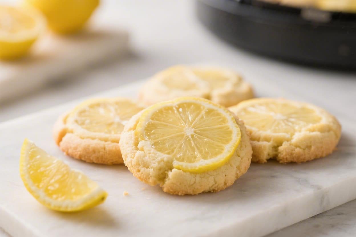 Air Fryer Lemon Cookies