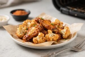 Air Fryer Keto Cauliflower Wings