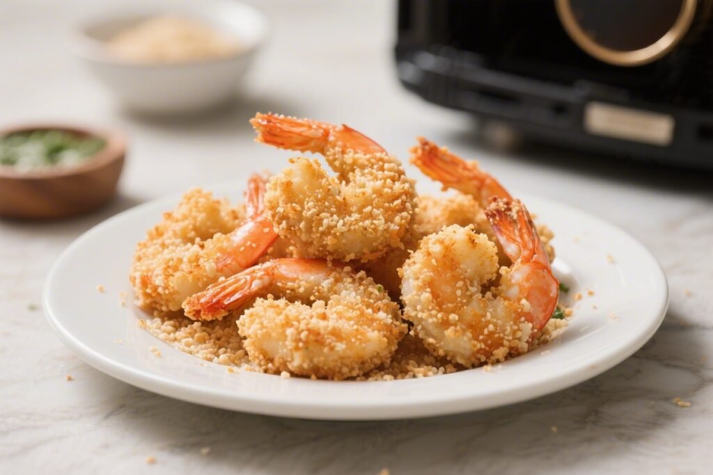Breaded Panko Shrimp Air Fryer