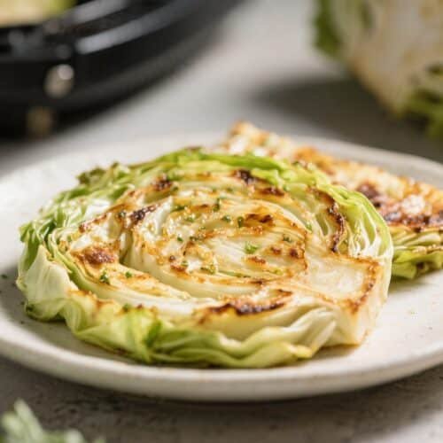 Air Fryer Keto Cabbage Steaks