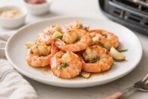 Air Fryer Keto Shrimp With Garlic