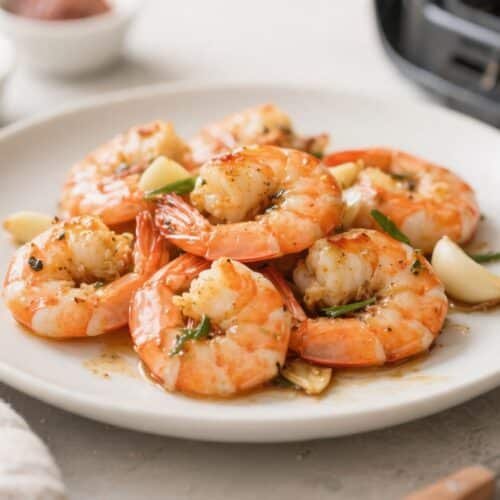 Air Fryer Keto Shrimp With Garlic