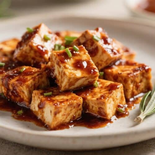 Air Fryer BBQ Tofu