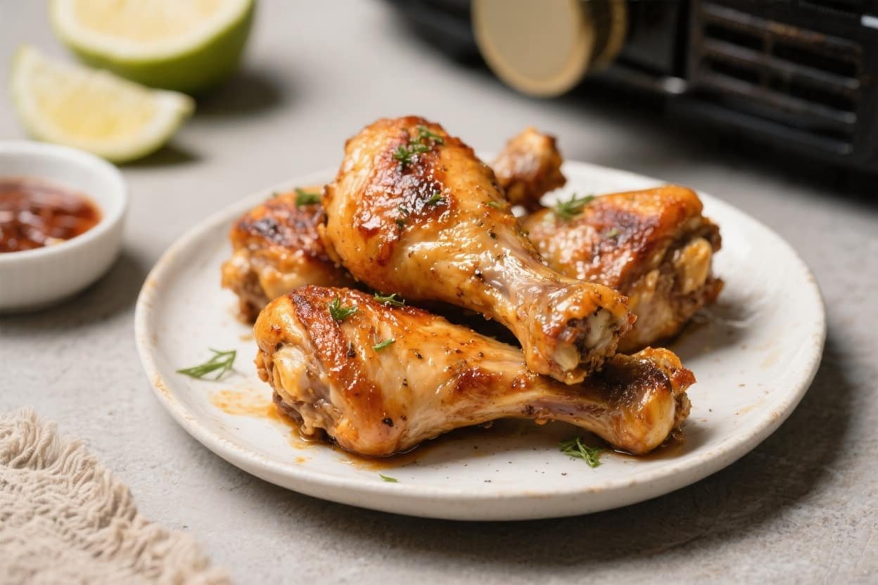 Air Fryer Keto Chicken Drumsticks