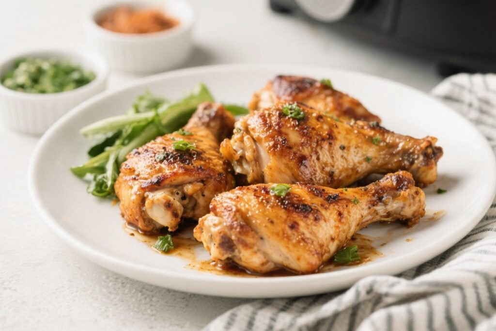 Easy Keto Air Fryer Chicken Thighs