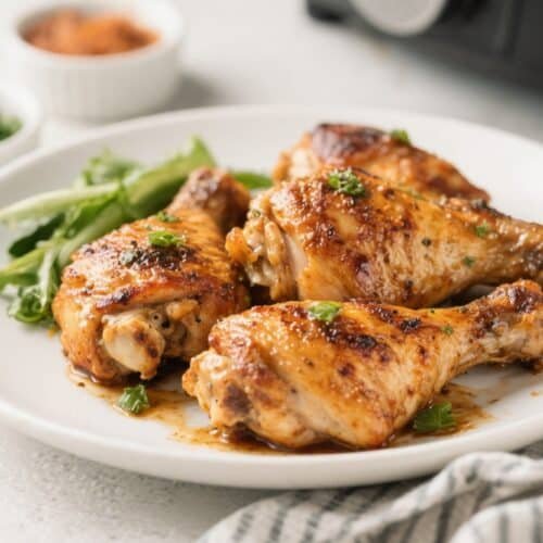Easy Keto Air Fryer Chicken Thighs