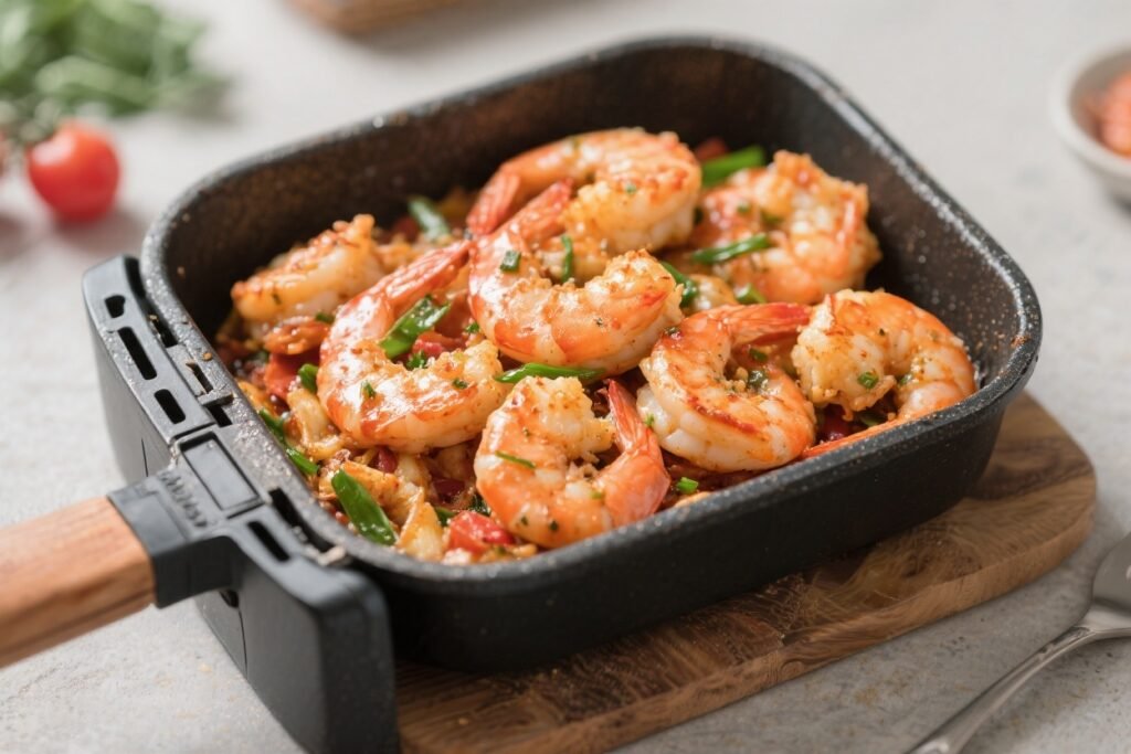 Classic Shrimp Scampi Air Fryer