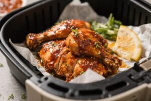 Keto Air Fryer BBQ Chicken (Sugar Free)