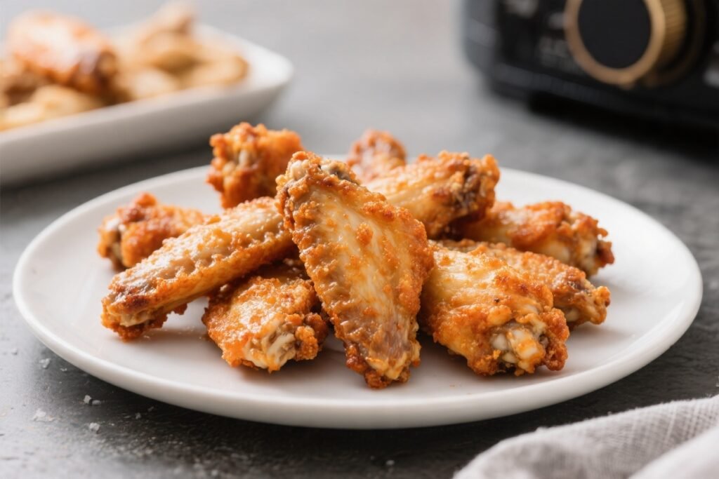 Air Fryer Chicken Wings Straight From the Freezer