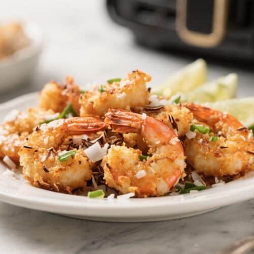 Keto Air Fryer Coconut Shrimp