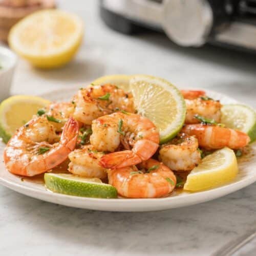 Healthy Lemon Shrimp Air Fryer