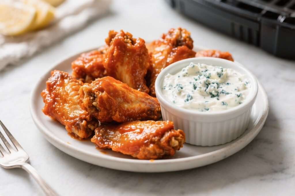 Air Fryer Buffalo Chicken Wings