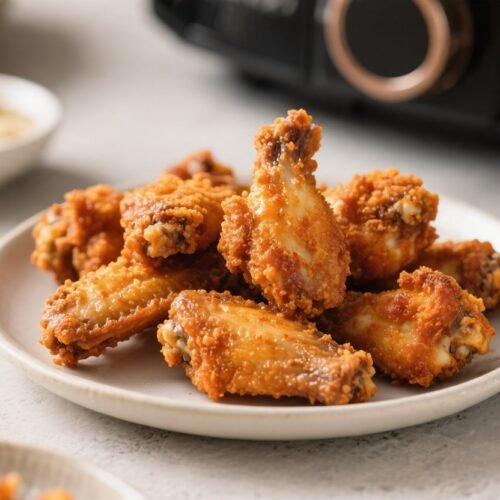 Extra Crispy Air Fryer Chicken Wings