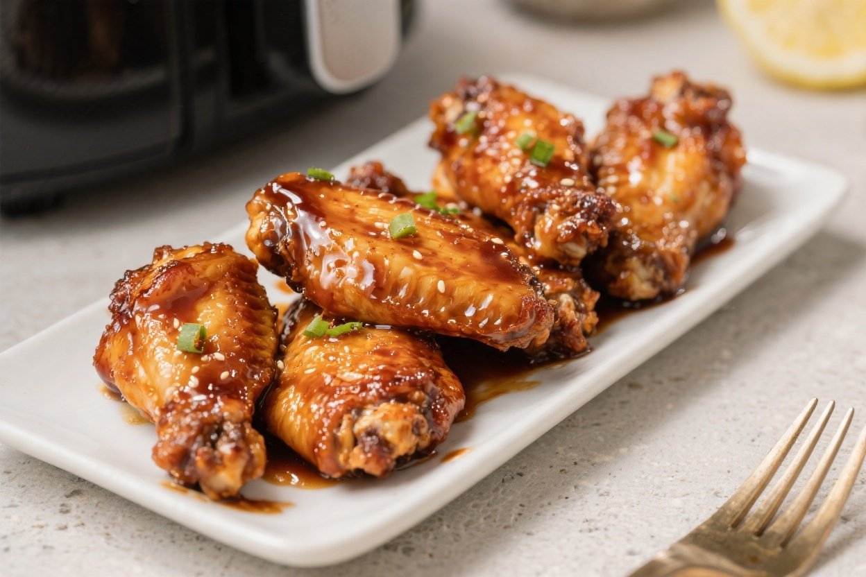 Air Fryer Teriyaki Chicken Wings