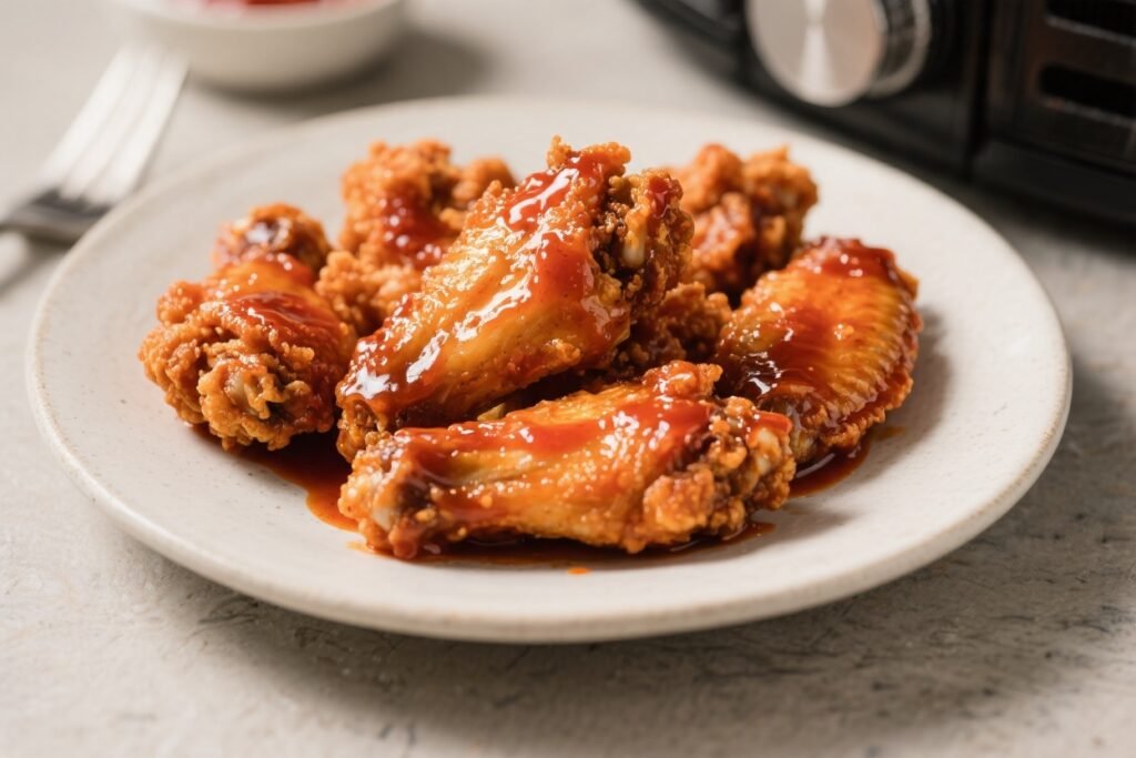 Air Fryer Korean Fried Chicken Wings