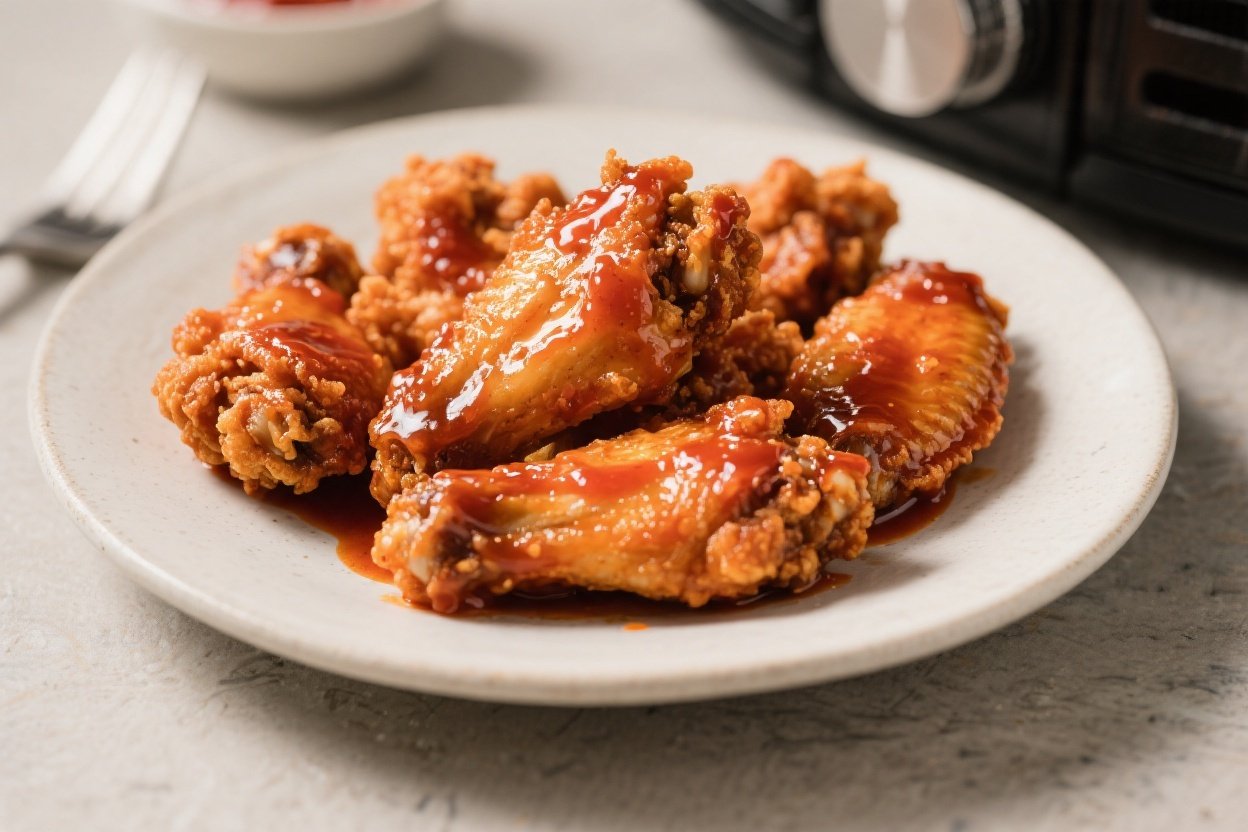Air Fryer Korean Fried Chicken Wings