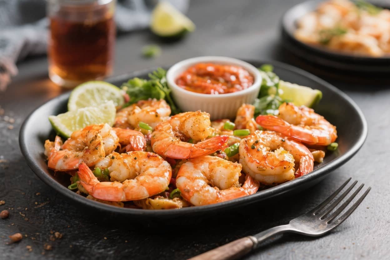 Quick & Easy Shrimp Air Fryer Meal