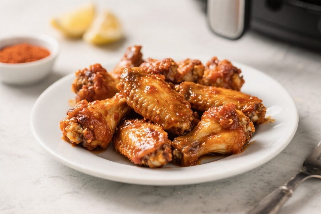 5-Ingredient Air Fryer Chicken Wings