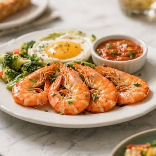 Easy Shrimp Air Fryer Dinner