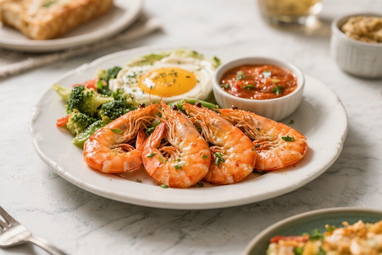 Easy Shrimp Air Fryer Dinner