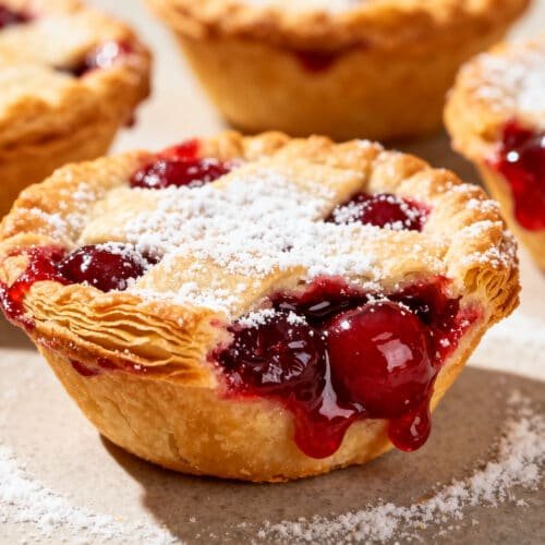 Air Fryer Mini Cherry Pies