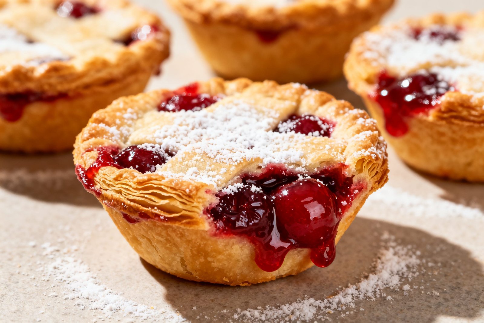 Air Fryer Mini Cherry Pies